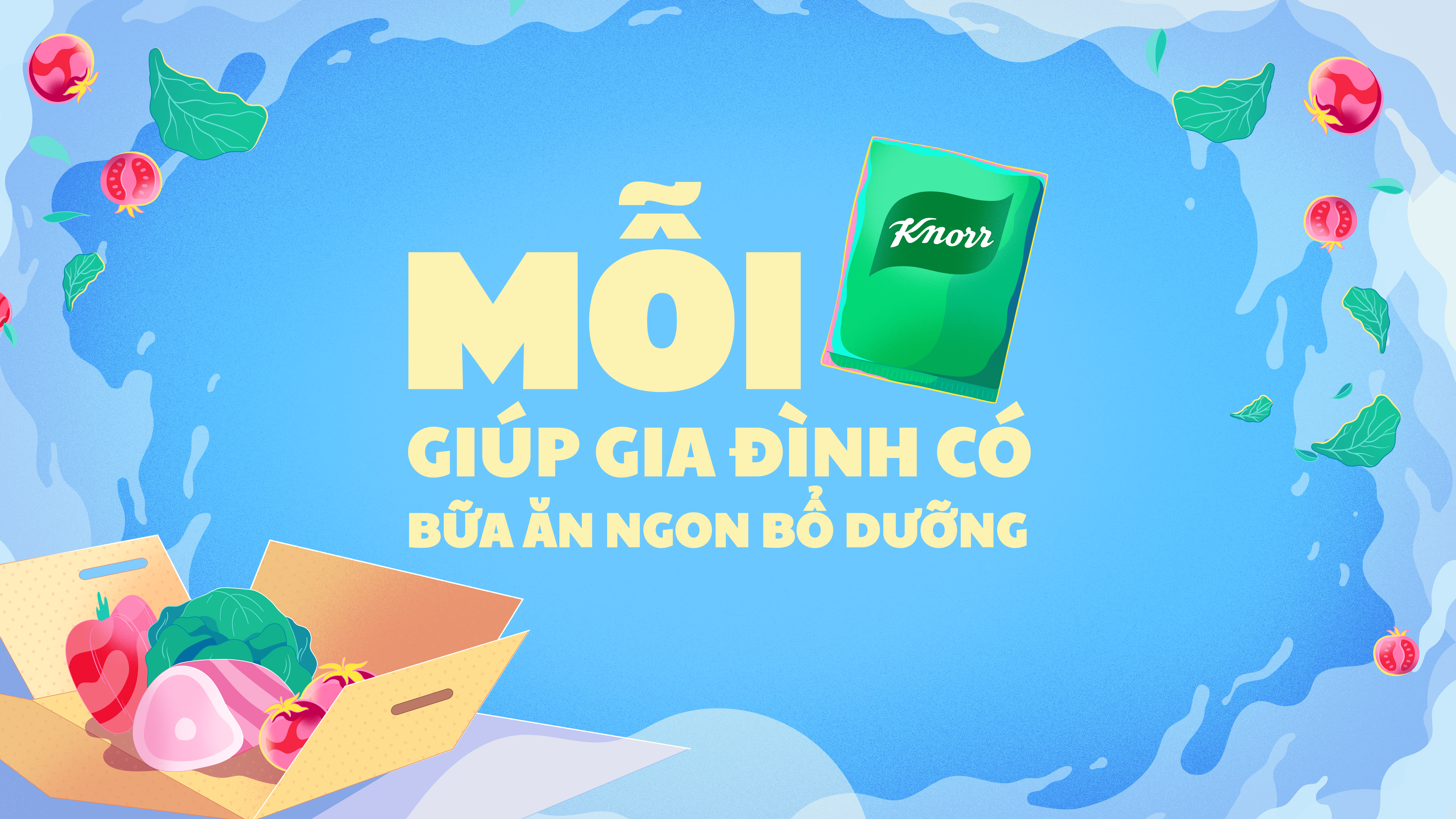 Knorr brand illustration