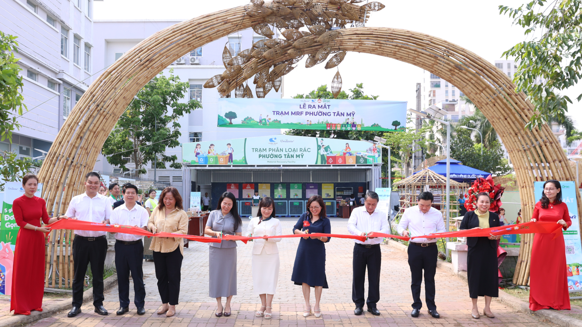 Trạm MRF đặt tại phường Tân Mỹ chính thức được đưa vào vận hành.